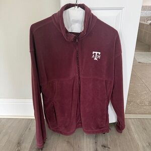 Columbia Texas A&M Zip up jacket